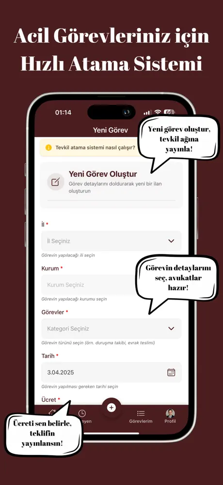 AvukatApp Ekran Görüntüsü 2
